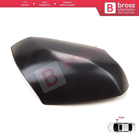 BSP1106-2 Renault Fluence Megane HB MK3 için Sağ Yan Dış Ayna Kapağı 963740063R