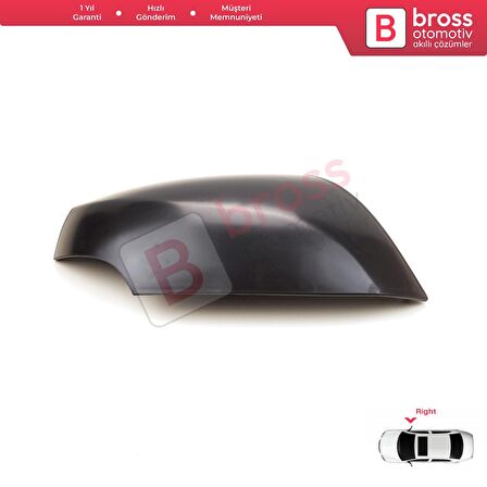 BSP1106-2 Renault Fluence Megane HB MK3 için Sağ Yan Dış Ayna Kapağı 963740063R