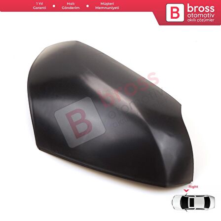 BSP1106-2 Renault Fluence Megane HB MK3 için Sağ Yan Dış Ayna Kapağı 963740063R