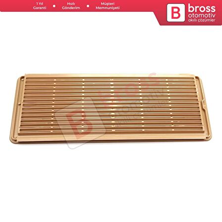 Mercedes W203 W208 W209 W210 W211 W215 W219 W220 W240 için Bej Sunroof Tavan Izgarası A2117840644