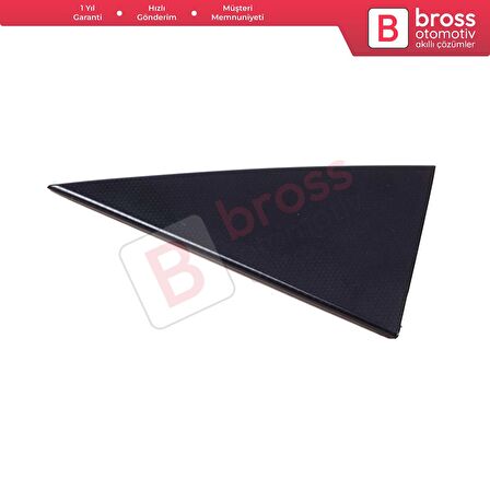 Opel Vectra B 1995-2002 için Sol Arka Kapı Cam Dış Köşe Üçgen Kapağı 90524879 