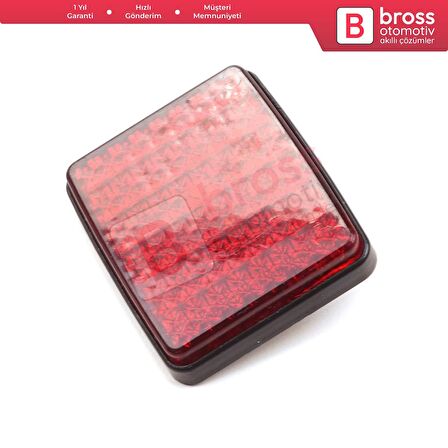 Fiat Doblo Ducato Peugeot Boxer Citroen Jumper Relay için Arka Tampon Reflektörü 1348401080