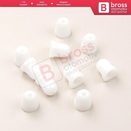 10 Adet Cam Kriko İndirme Kaldırma Mekanizma Kablo Ucu Halat Dübeli Tip BCP012