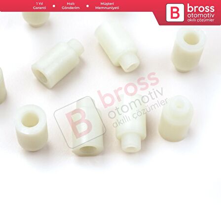 10 Adet Cam Kriko İndirme Kaldırma Mekanizma Kablo Ucu Halat Dübeli Tip BCP013