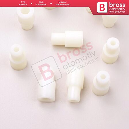 10 Adet Cam Kriko İndirme Kaldırma Mekanizma Kablo Ucu Halat Dübeli Tip BCP015