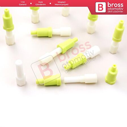 10 Adet Cam Kriko İndirme Kaldırma Mekanizma Kablo Ucu Halat Dübeli Tip BCP025