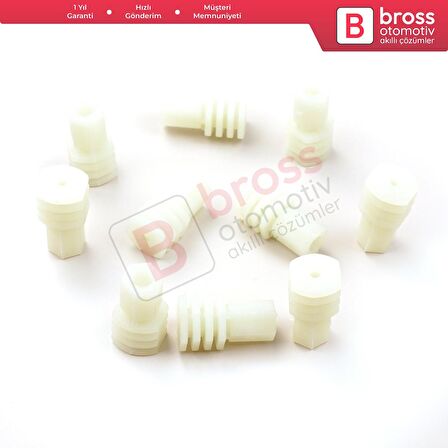 10 Adet Cam Kriko İndirme Kaldırma Mekanizma Kablo Ucu Halat Dübeli Tip BCP026