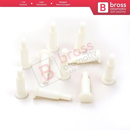 10 Adet Cam Kriko İndirme Kaldırma Mekanizma Kablo Ucu Halat Dübeli Tip BCP027