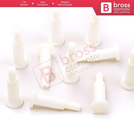 10 Adet Cam Kriko İndirme Kaldırma Mekanizma Kablo Ucu Halat Dübeli Tip BCP027