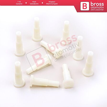 10 Adet Cam Kriko İndirme Kaldırma Mekanizma Kablo Ucu Halat Dübeli Tip BCP028