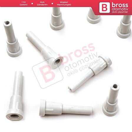 10 Adet Cam Kriko İndirme Kaldırma Mekanizma Kablo Ucu Halat Dübeli Tip BCP035