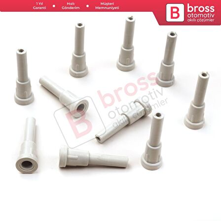 10 Adet Cam Kriko İndirme Kaldırma Mekanizma Kablo Ucu Halat Dübeli Tip BCP035