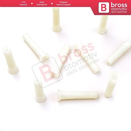 10 Adet Cam Kriko İndirme Kaldırma Mekanizma Kablo Ucu Halat Dübeli Tip BCP036