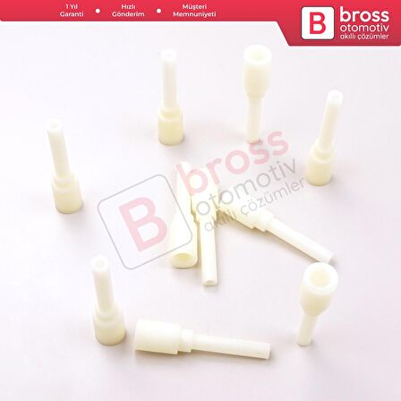 10 Adet Cam Kriko İndirme Kaldırma Mekanizma Kablo Ucu Halat Dübeli Tip BCP040