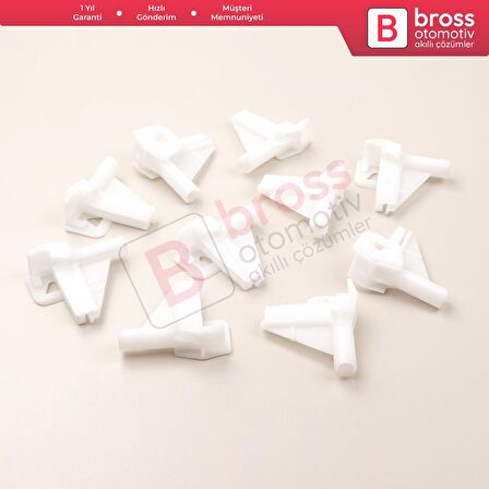 10 Adet Cam Kriko İndirme Kaldırma Mekanizma Kablo Ucu Halat Dübeli Tip BCP044