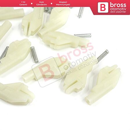 10 Adet Cam Kriko İndirme Kaldırma Mekanizma Kablo Ucu Halat Dübeli Tip BCP048