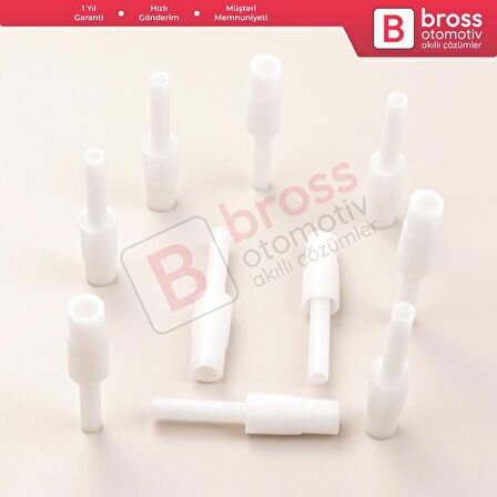 10 Adet Cam Kriko İndirme Kaldırma Mekanizma Kablo Ucu Halat Dübeli Tip BCP049