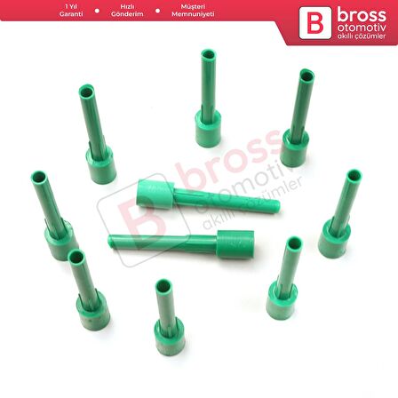 10 Adet Cam Kriko İndirme Kaldırma Mekanizma Kablo Ucu Halat Dübeli Tip BCP050