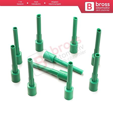 10 Adet Cam Kriko İndirme Kaldırma Mekanizma Kablo Ucu Halat Dübeli Tip BCP050