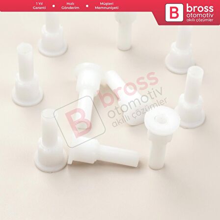 10 Adet Cam Kriko İndirme Kaldırma Mekanizma Kablo Ucu Halat Dübeli Tip BCP059