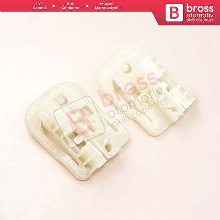 Seat Toledo MK4 Skoda Rapid 2013-2019 için Ön Cam Kriko Tamir Klipsi 5JA837461 62