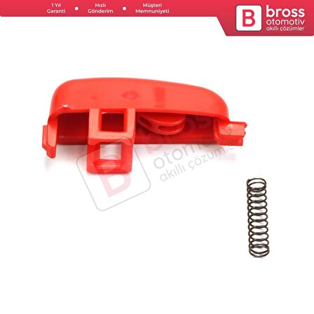 Opel Mokka A X Buick Encore Chevrolet Tracker Trax için KIRMIZI El Fren Düğme Tuş Kapağı 42389776D