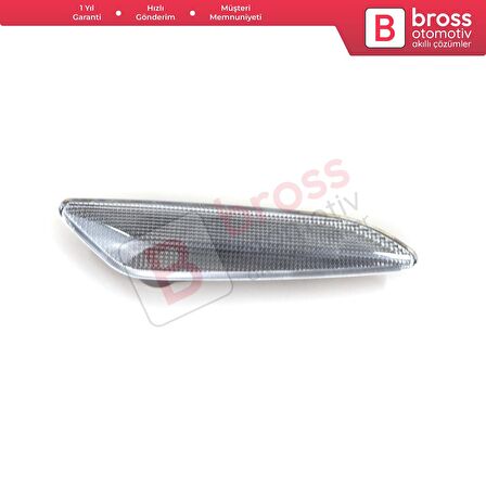 Fiat Egea Tipo 356 Alfa 147 156 Lancia Delta Ypsilon 3 İçin  Beyaz Yan Çamurluk Sinyali SOL 60686517