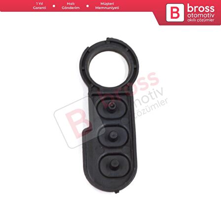 Citroen Relay Fiat Ducato Peugeot Boxer için 2 Düğmeli Uzaktan Kumanda Anahtarı Düğme Pedi 71776160