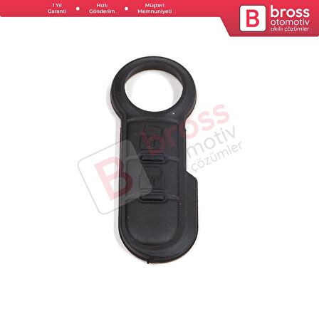 Citroen Relay Fiat Ducato Peugeot Boxer için 2 Düğmeli Uzaktan Kumanda Anahtarı Düğme Pedi 71776160