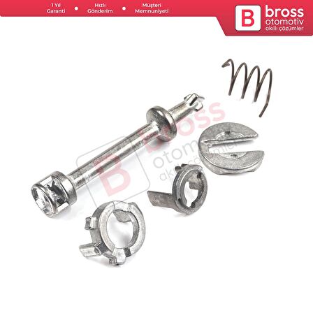 BMW X3 2017-2020 F30 F31 F80 2012-2019 İçin Ön Sol Kapı Kilit Tamir Seti 51217310733 