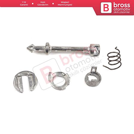 BMW X3 2017-2020 F30 F31 F80 2012-2019 İçin Ön Sağ Kapı Kilit Tamir Seti 51217310734