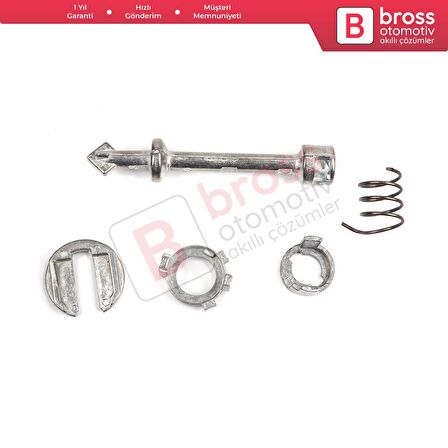 BMW X3 2017-2020 F30 F31 F80 2012-2019 İçin Ön Sağ Kapı Kilit Tamir Seti 51217310734