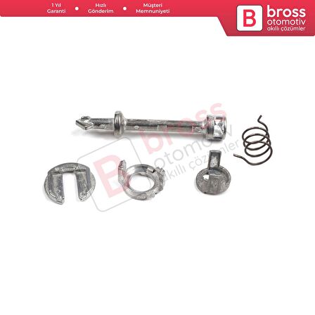 BMW X3 2017-2020 F30 F31 F80 2012-2019 İçin Ön Sağ Kapı Kilit Tamir Seti 51217310734