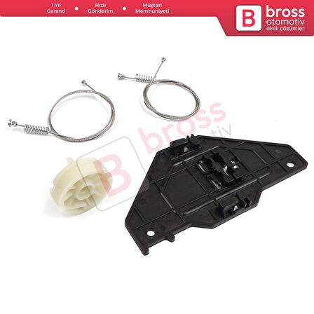 Citroen C4 Picasso Grand Picasso MK1 2006-2013 için Arka Sağ Cam Kriko Tamir Seti 9682632080