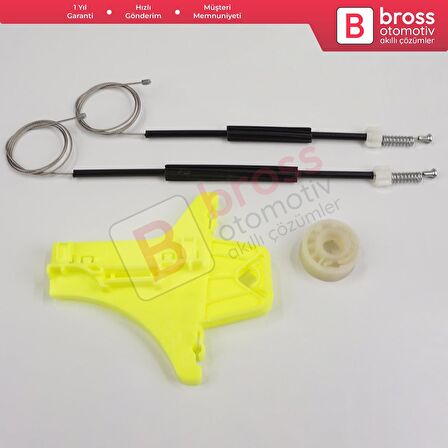 VW Golf MK7 5G 2012-2021 5-Kapı 5G4839462 İçin Elektrikli Arka Sağ Cam Kriko Tamir Seti