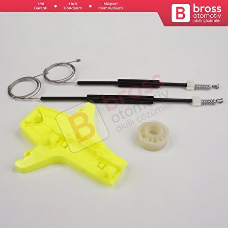 VW Golf MK7 5G 2012-2021 5-Kapı 5G4839462 İçin Elektrikli Arka Sağ Cam Kriko Tamir Seti