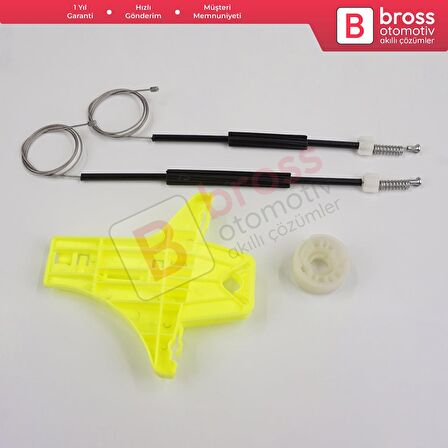 Iveco Stralis MK1 EuroCargo EuroTech EuroTrakker Truck 504040989 İçin Sol Kapı Cam Kriko Tamir Seti