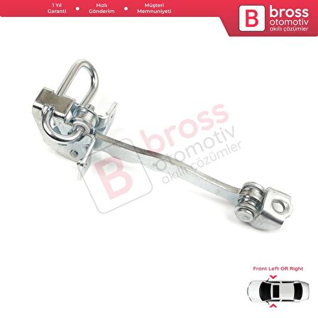 Opel Meriva A X03 2003-2010 İçin Ön Kapı Gergi Yayı 13147255