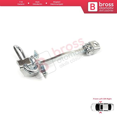 Opel Meriva A X03 2003-2010 İçin Ön Kapı Gergi Yayı 13147255