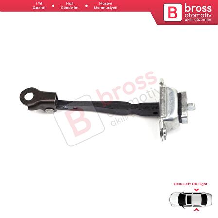 Renault Kadjar Nissan Qashqai MK2 J11 İçin Arka Kapı Gergi Yayı 824304EA0A