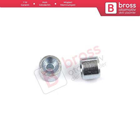BCR001 Cam Kriko Kablo Halat Uç Pimi Tutma Perçini 5x4/1.6 mm 100 Adet