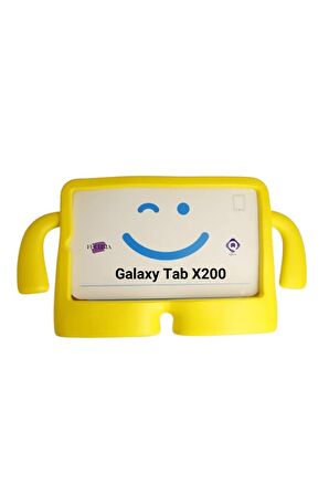 Galaxy Tab A8 10.5 SM-X200 Uyumlu iBuy Eğlenceli Karakterli Standlı Tablet Kılıf