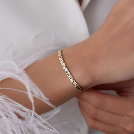 Dövme Piramit Bileklik