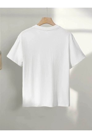 Unisex I am Fıne Karikatür Baskılı Tasarım Tshirt