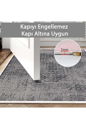 Banyo Paspası, Yumuşak Banyo Halısı, Kaymaz Dot Tabanlı, Yıkanabilir - 60x100