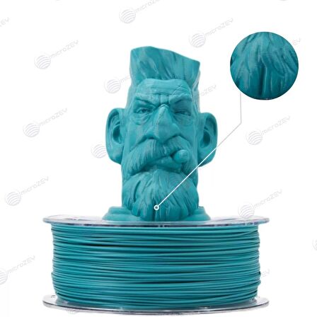 Microzey 1.75 Mm Turkuaz Pla Pro Filament 1Kg