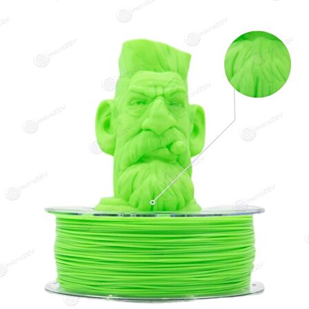 Microzey 1.75 Mm Neon Yeşil Pla Pro Filament 1Kg