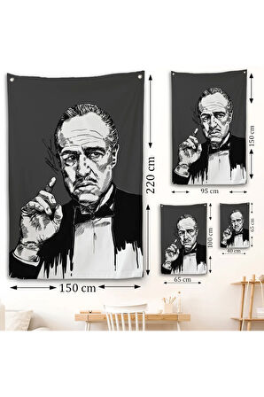 Godfather Mafya Duvar Örtüsü-7939
