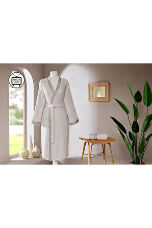 Özdilek Aurea Nakışlı Kimono Kadın Bornoz Seti L/XL