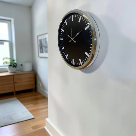 Krom Shadow Prime 52 x 52 Cm Duvar Saati iegxx
